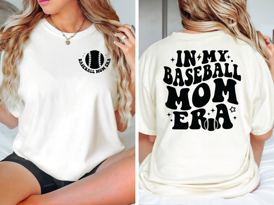 Baseball mom era - front