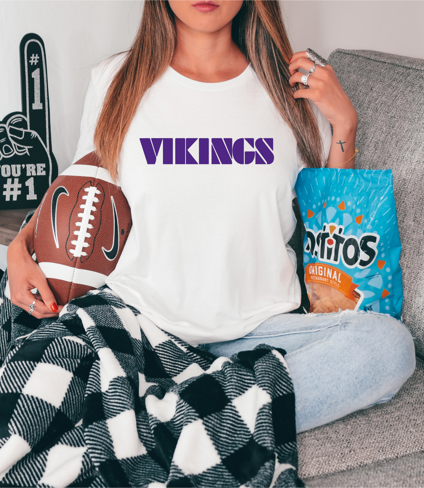 Vikings - purple letters