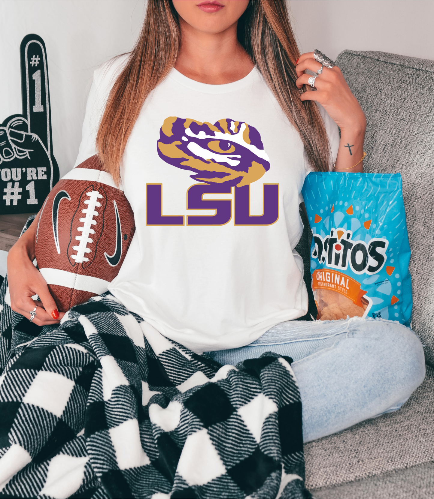 LSU with tiger's eye