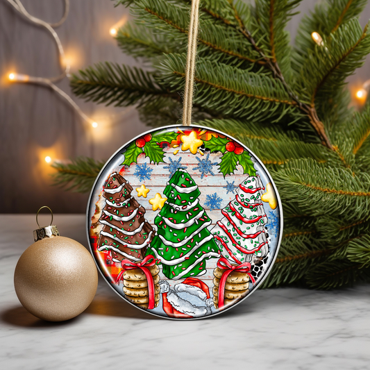 Christmas tree cake - UV DTF