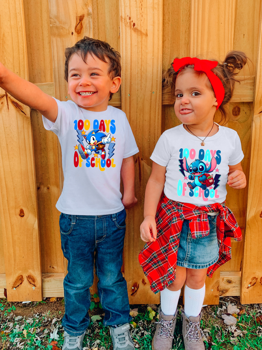 100 Days Of School-Stitch/RIGHT