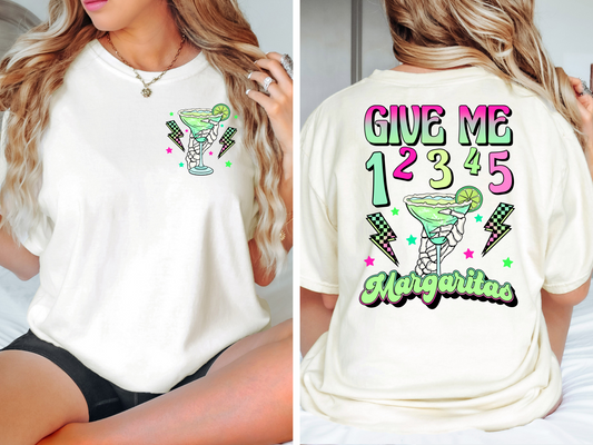 Give me margaritas-back