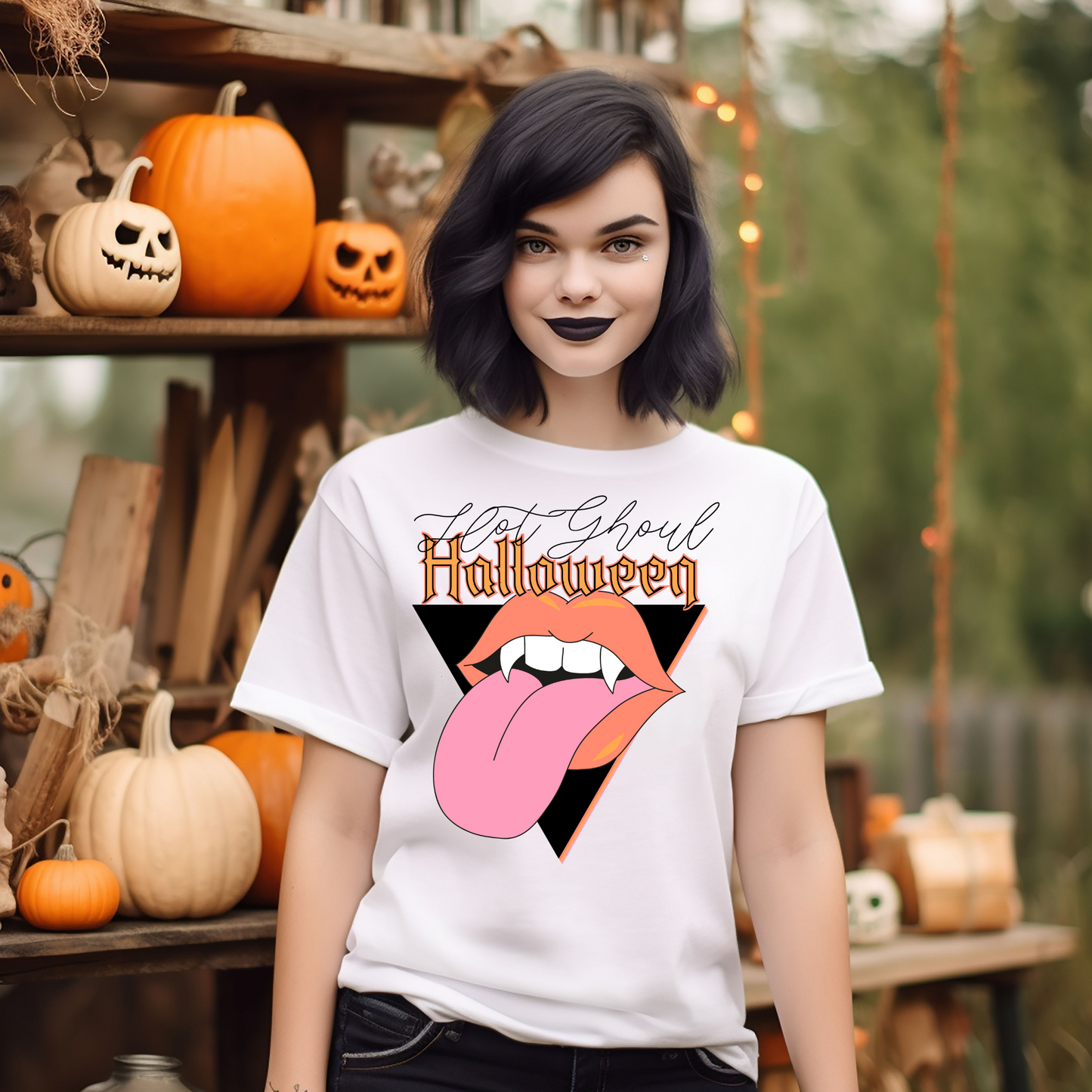 Hot ghoul Halloween