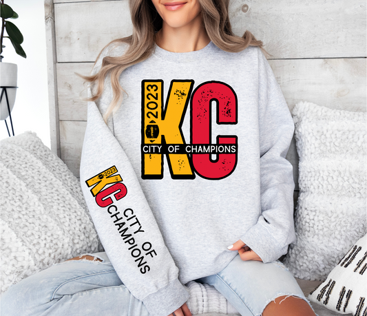 KC City Of Champions 2023(RED/GOLD)