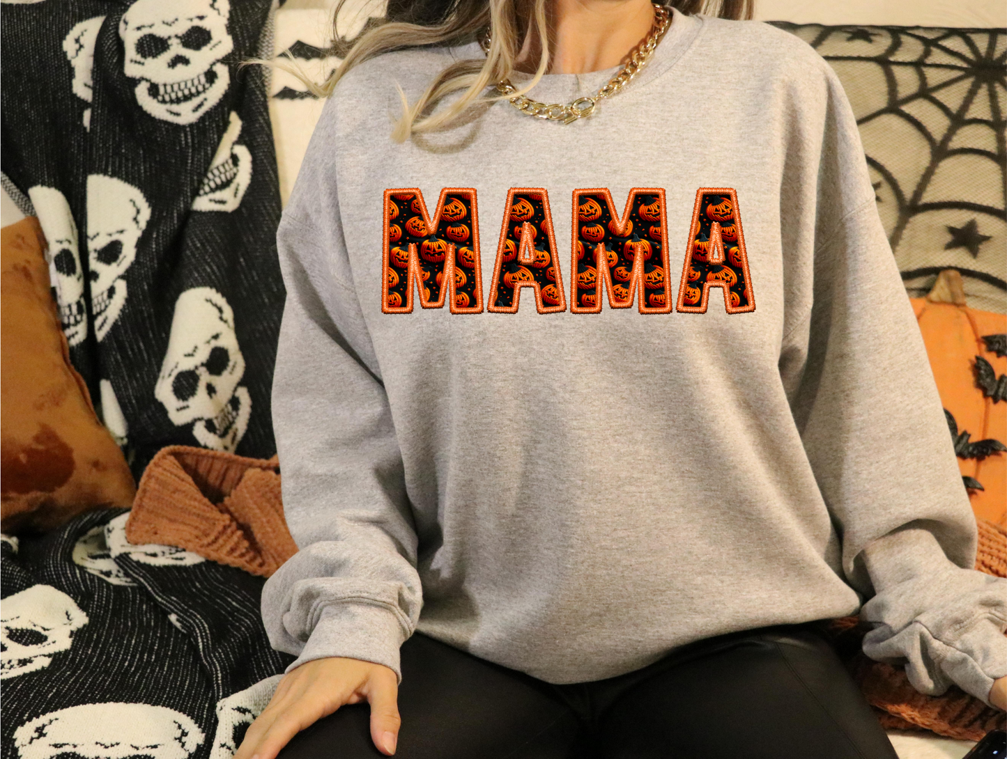Mama - jack-o-lanterns in letters