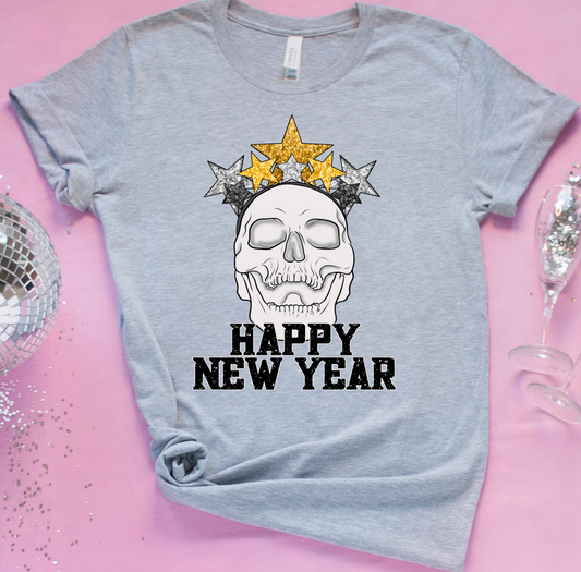 Happy new year – Skull