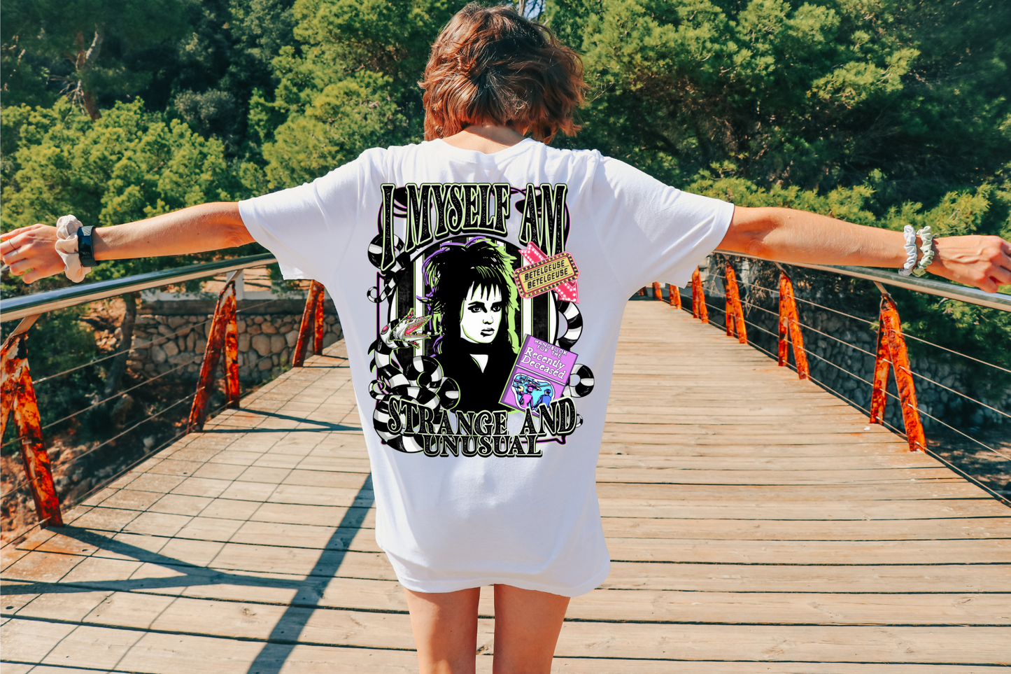 I myself am strange and unusual beetlejuice