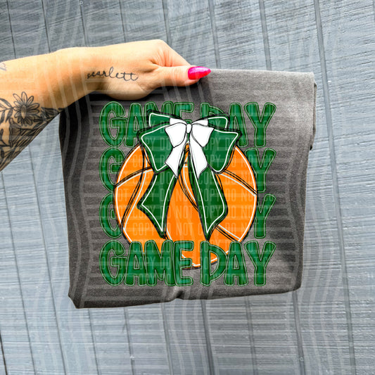 GAMEDAY BASKETBALL DARK GREEN