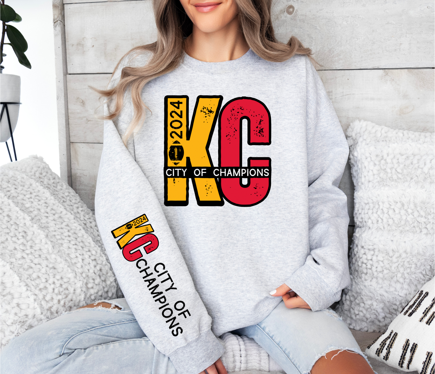 City of Champions - Sleeve - Red Gold