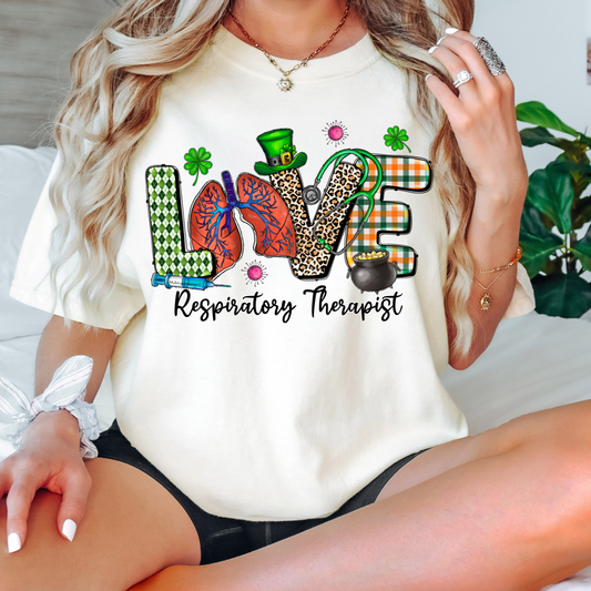 Love Respiratory Therapist- DTF Transfer