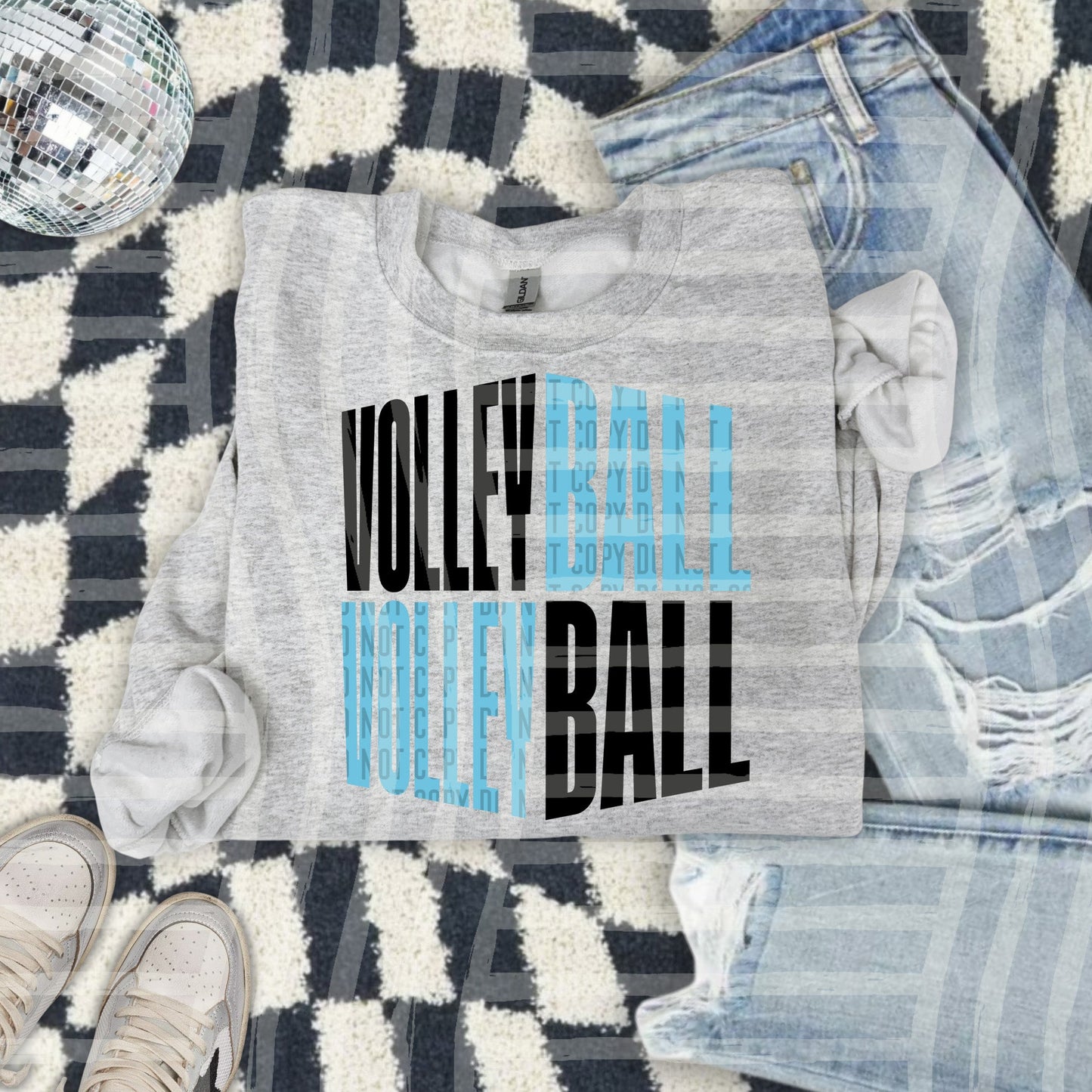 VOLLEYBALL BRIGHT BLUE
