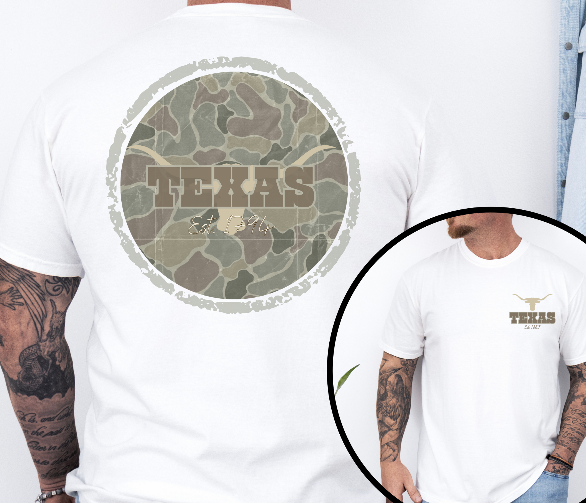 Camo Texas -POCKET – Earthline Customs