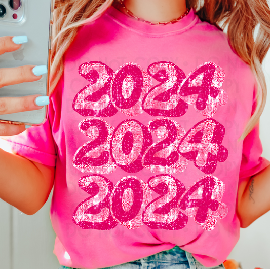 2024 sparkles/Pink