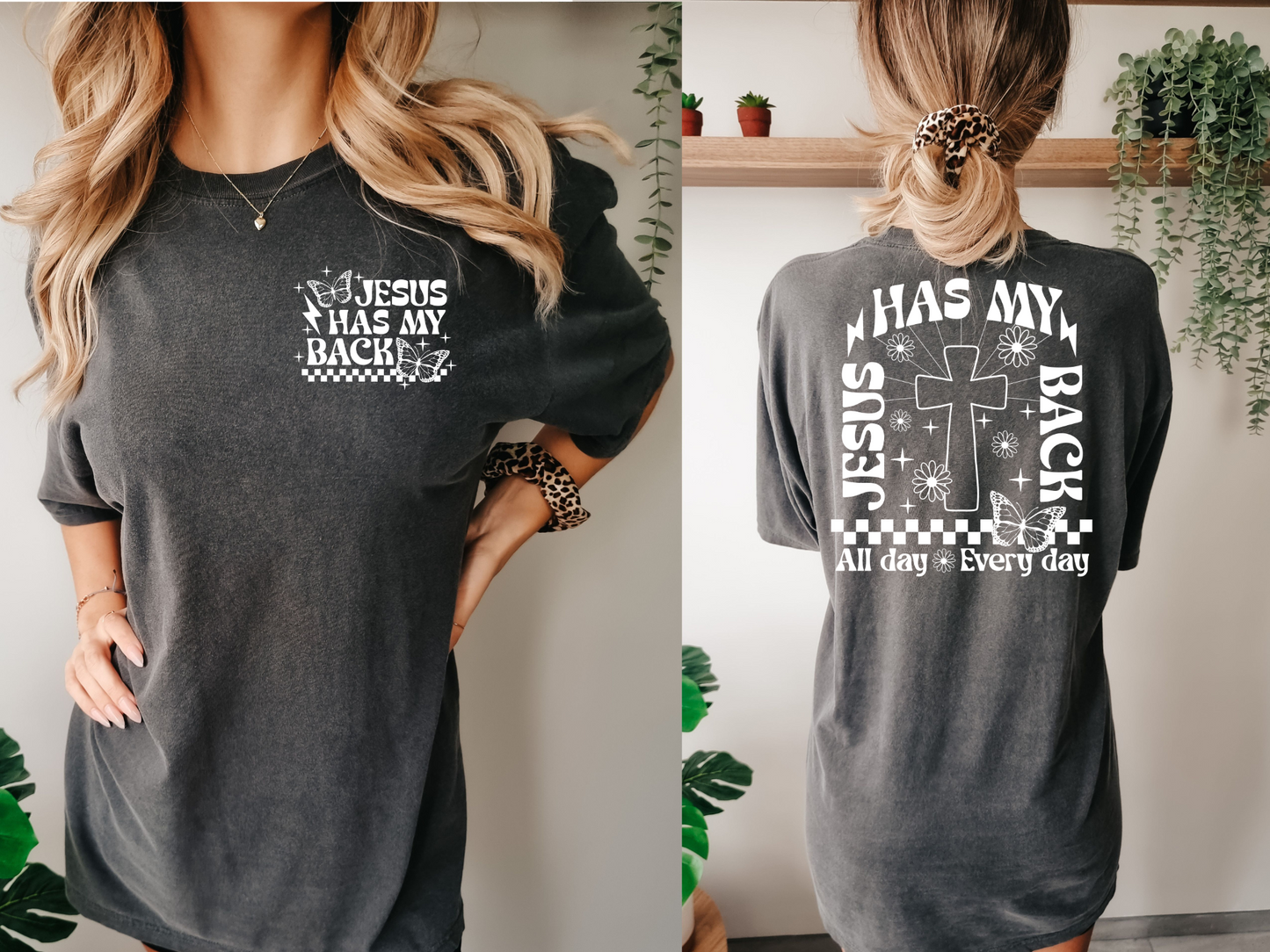 Jesus has my back-front