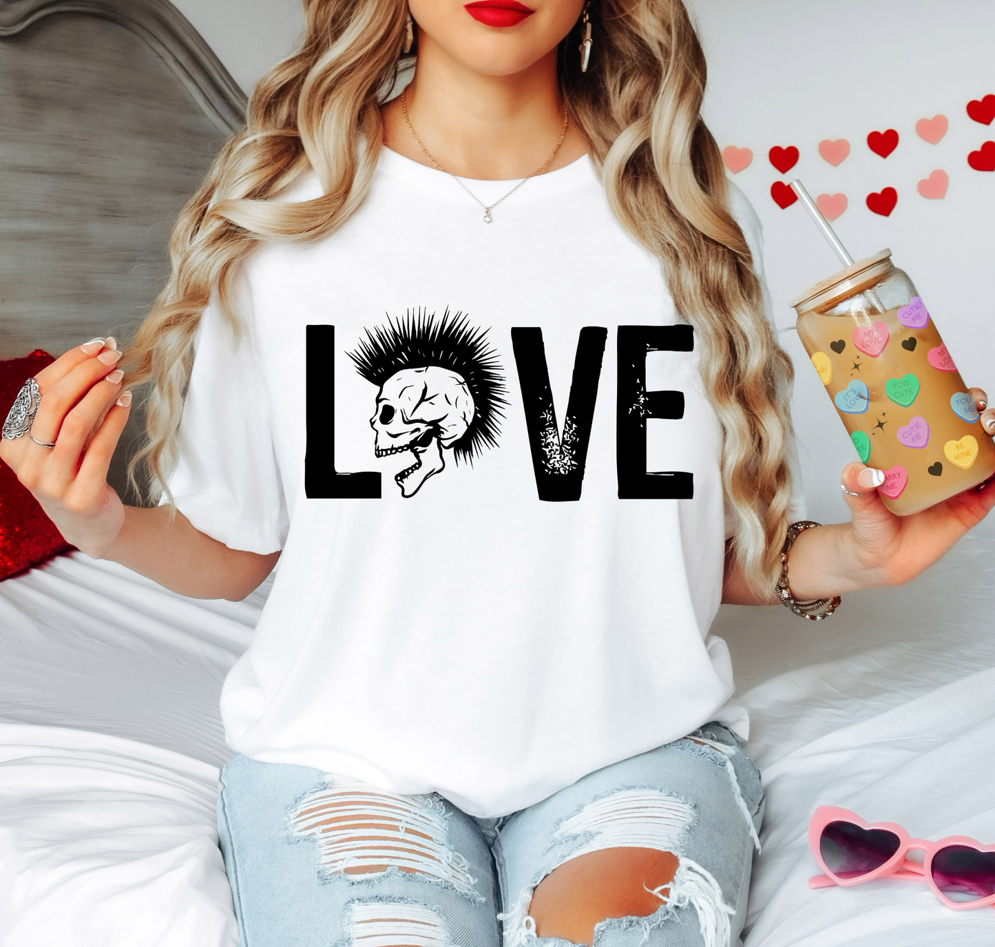 Love Skull Mohawk