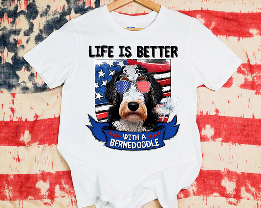 Life Is Better With A Bernedoodle
