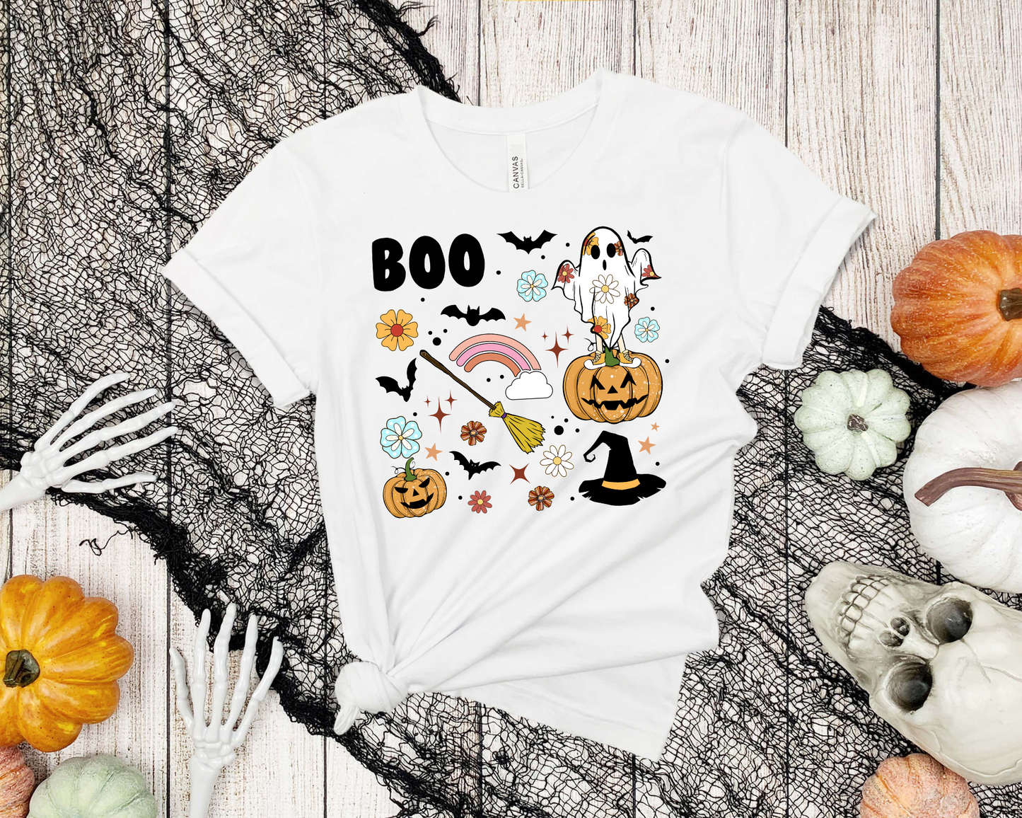 Boo, Halloween collage