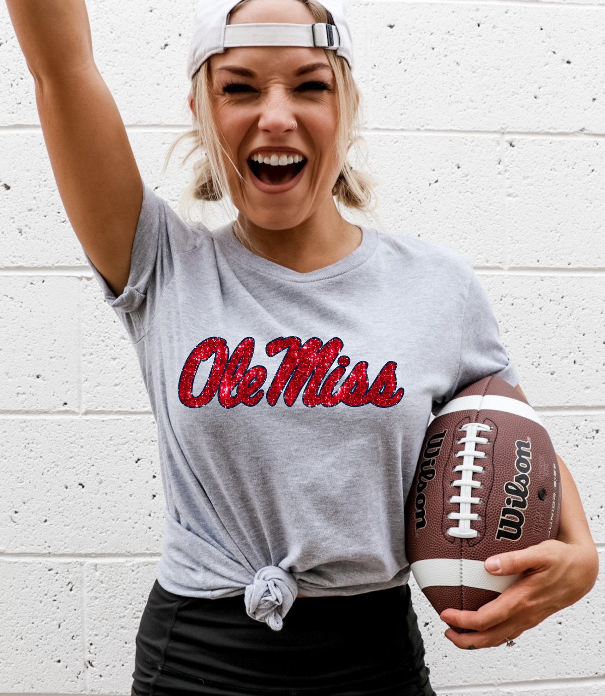 Ole Miss GLITTER - DTF Print