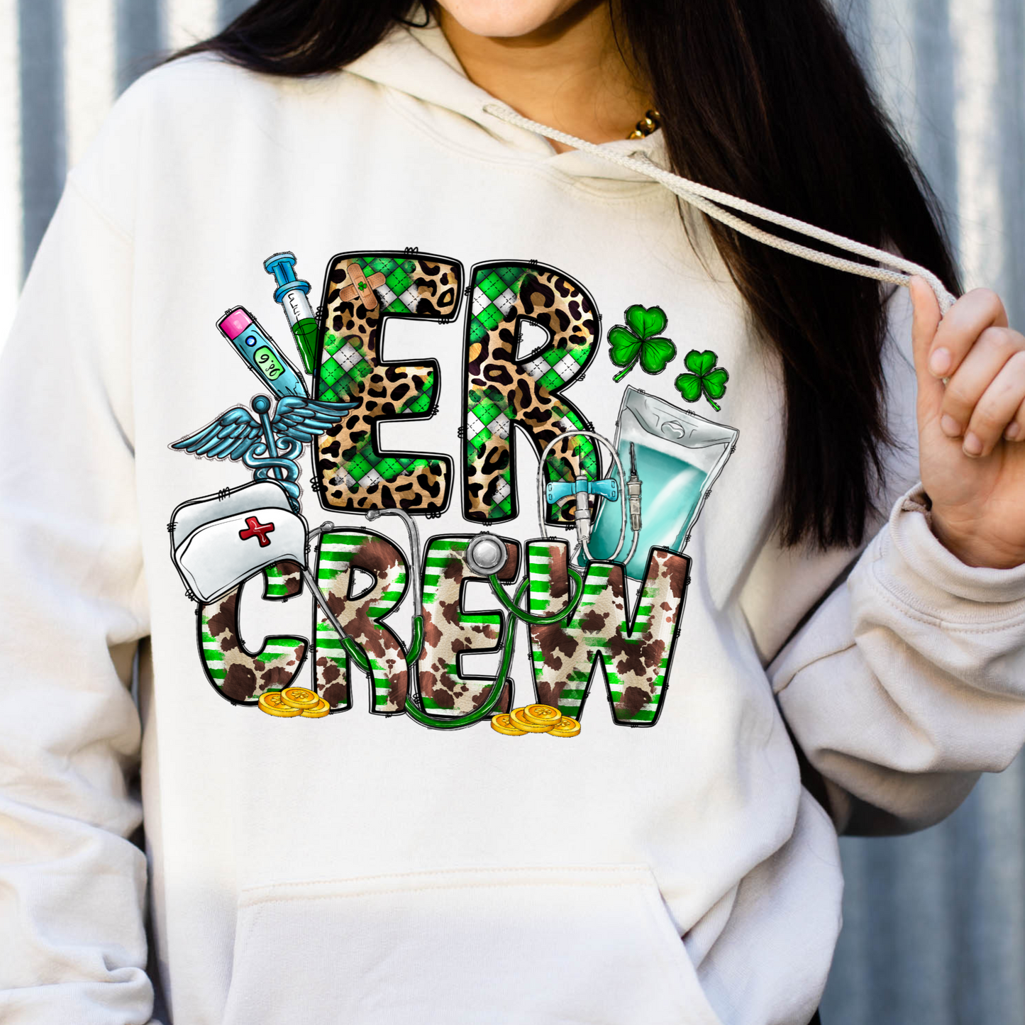 ER Crew St. Patrick's Day- DTF Transfer