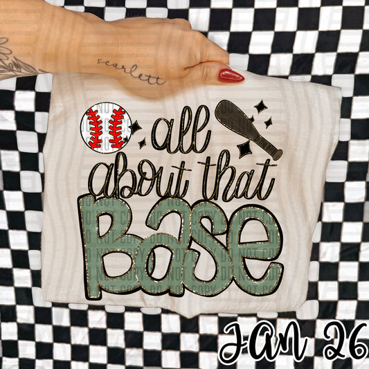 ALL ABOUT THAT BASE SAGE