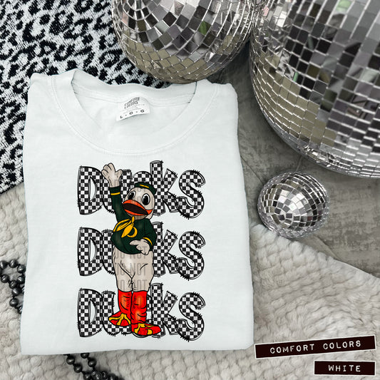 OREGON DUCKS CHECKERS