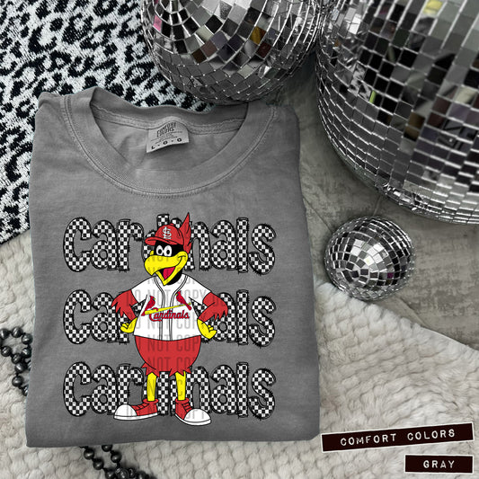 ST. LOUIS CARDINALS CHECKERS
