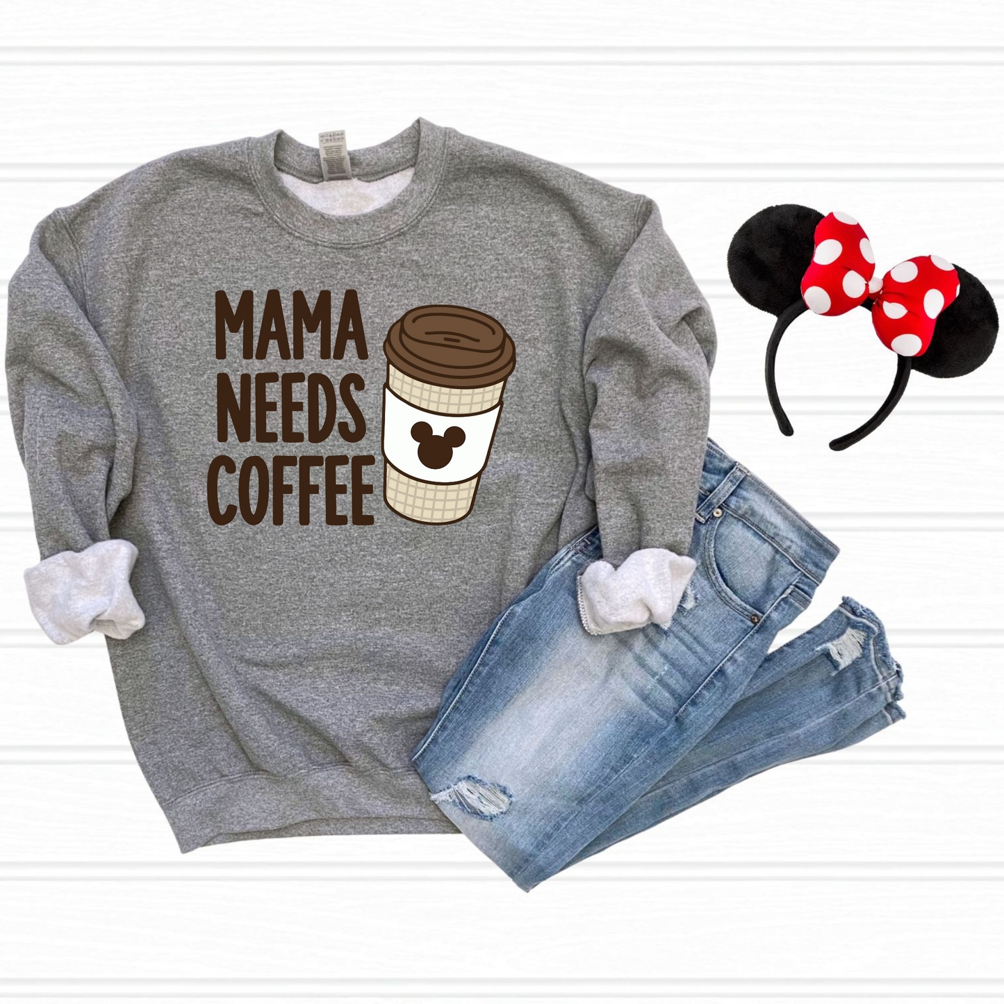 MAMA Needs Coffee – Brown/Bold