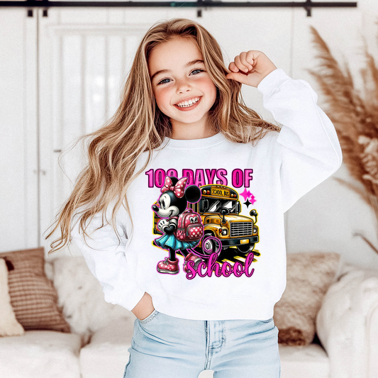 100 Days Of School Minnie Mouse