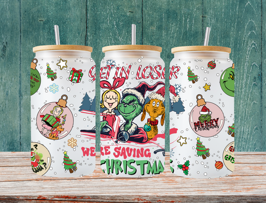 Saving Christmas Grinch Cindy Max - UV Libby Wrap