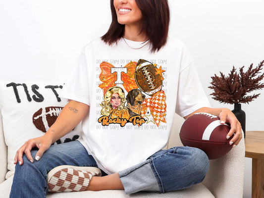 ROCKY TOP FOOTBALL COLLAGE