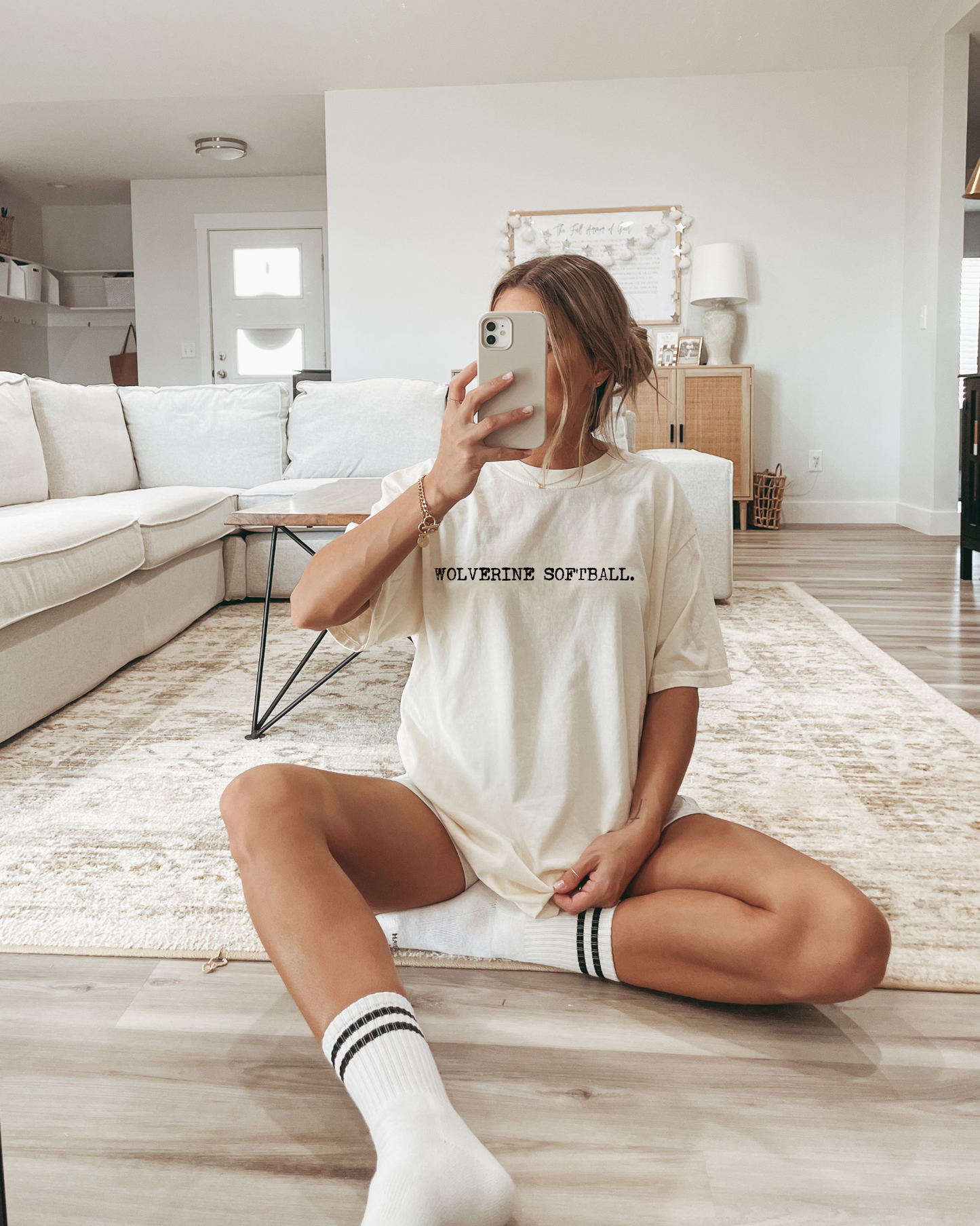 Wolverine Softball Black Font