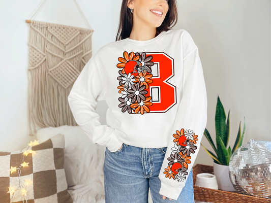 Floral Cleveland Browns - CHEST
