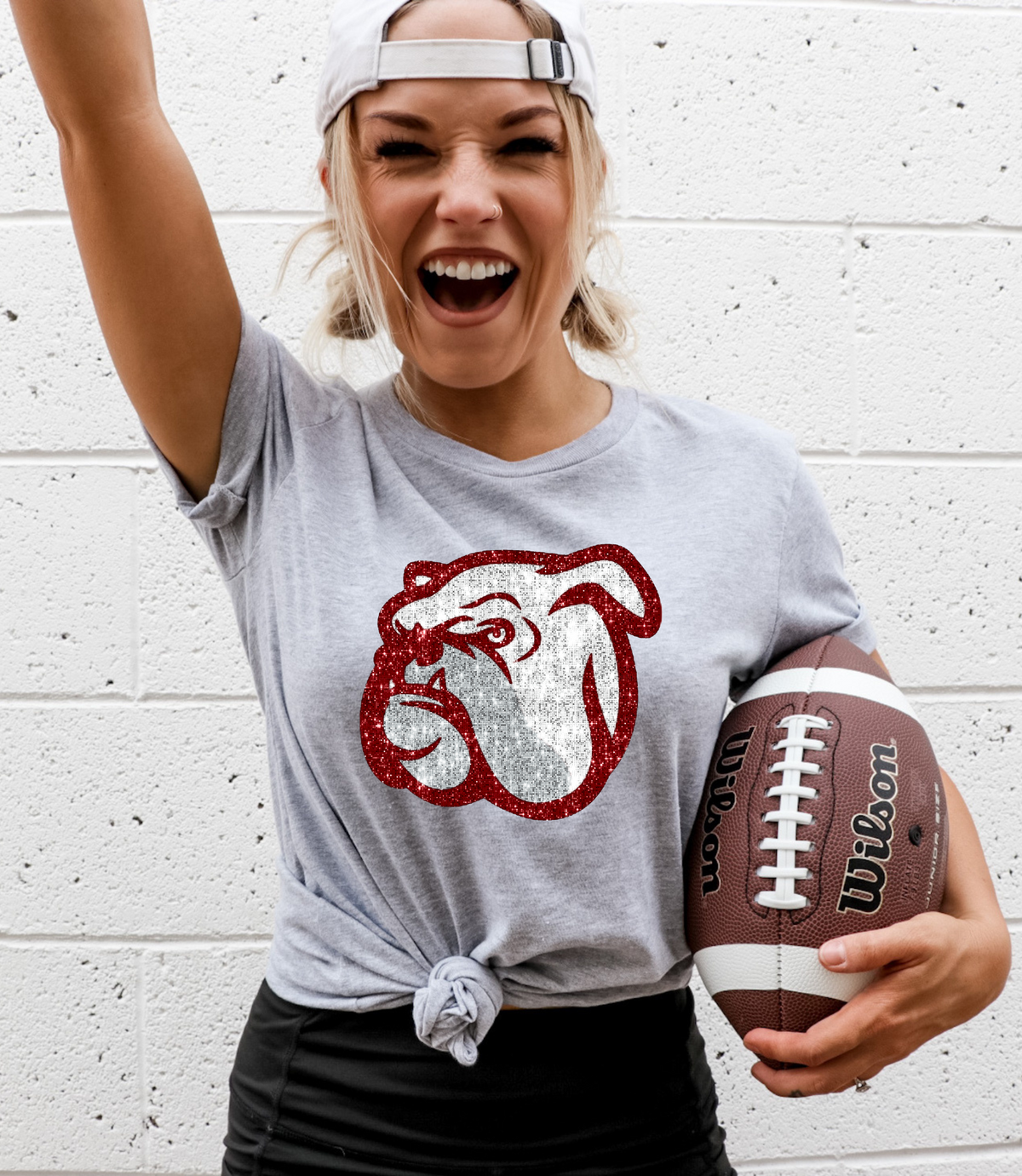 Bulldogs Glitter - DTF Print