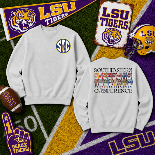 SEC LSU Tigers - FRONT
