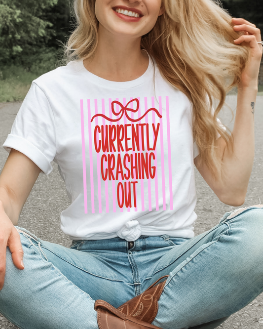CURRENTLY CRASHING OUT STRIPES