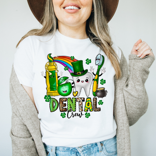 St. Patty's Day Dental Crew- DTF Transfer
