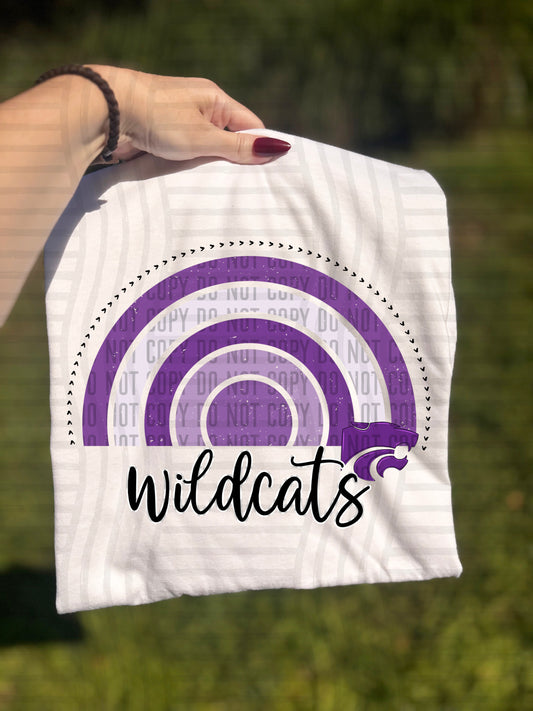 Retro Sunset Wildcats