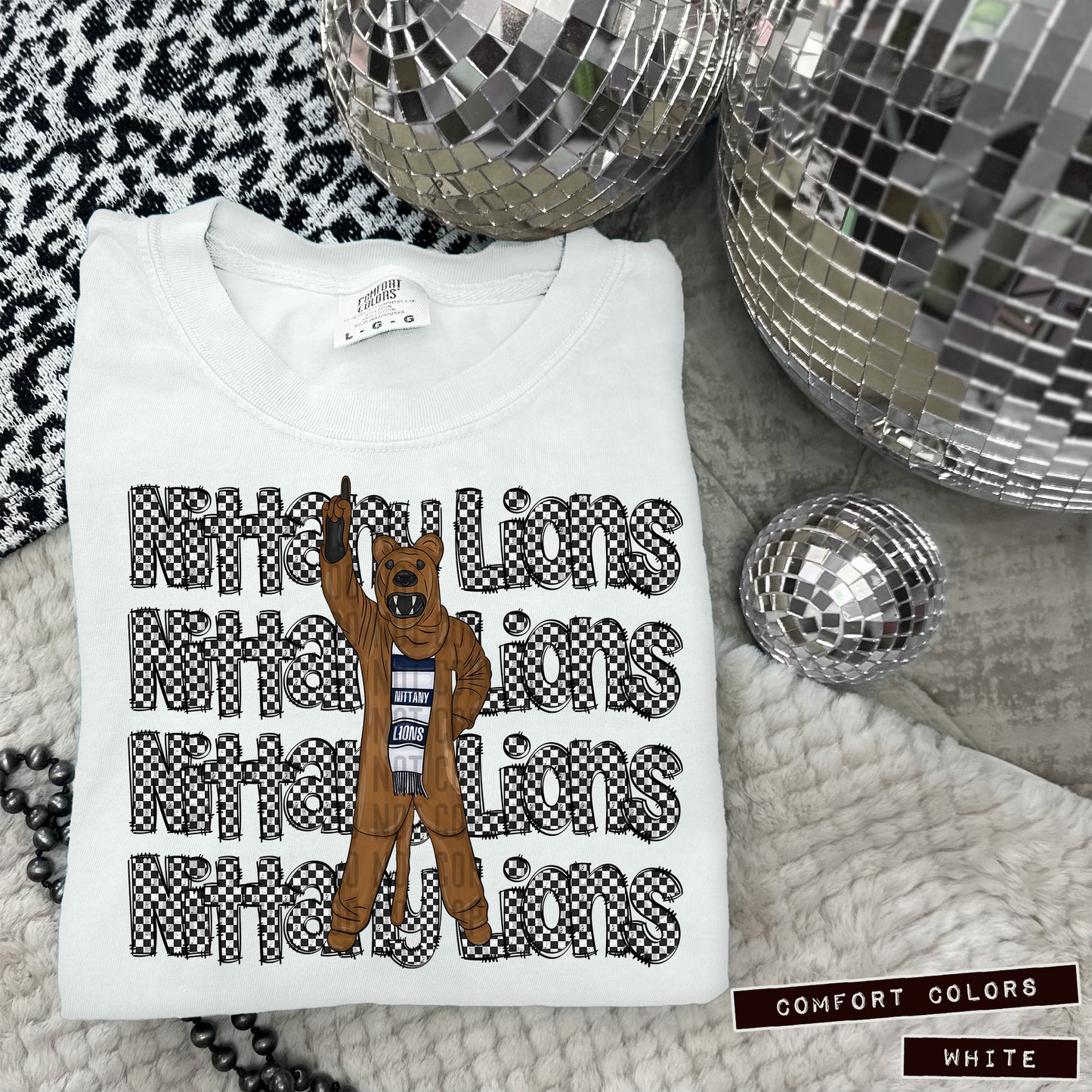 PENN STATE NITTANY LIONS CHECKERS