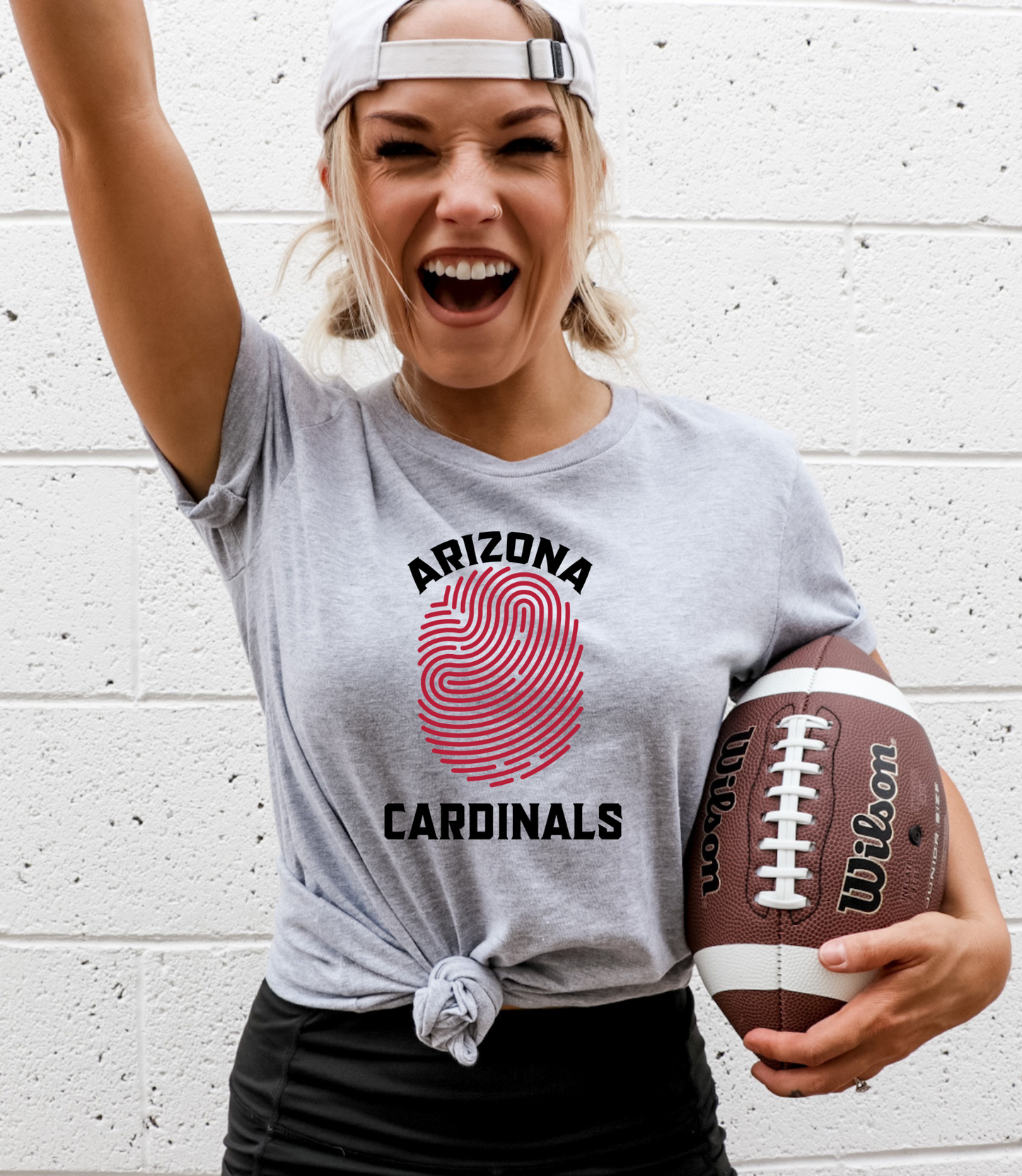 Arizona cardinals with fingerprint