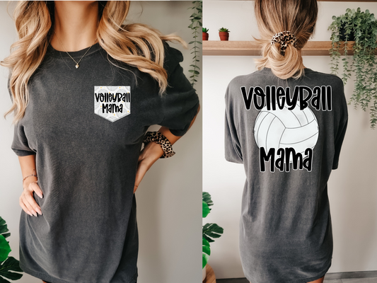 Volleyball Mama - BACK