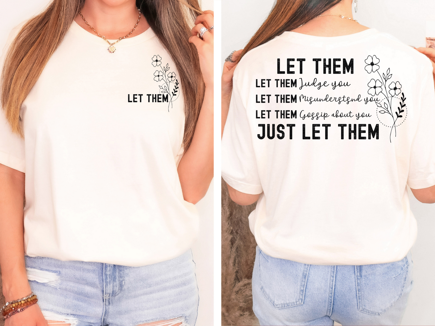Let them - front