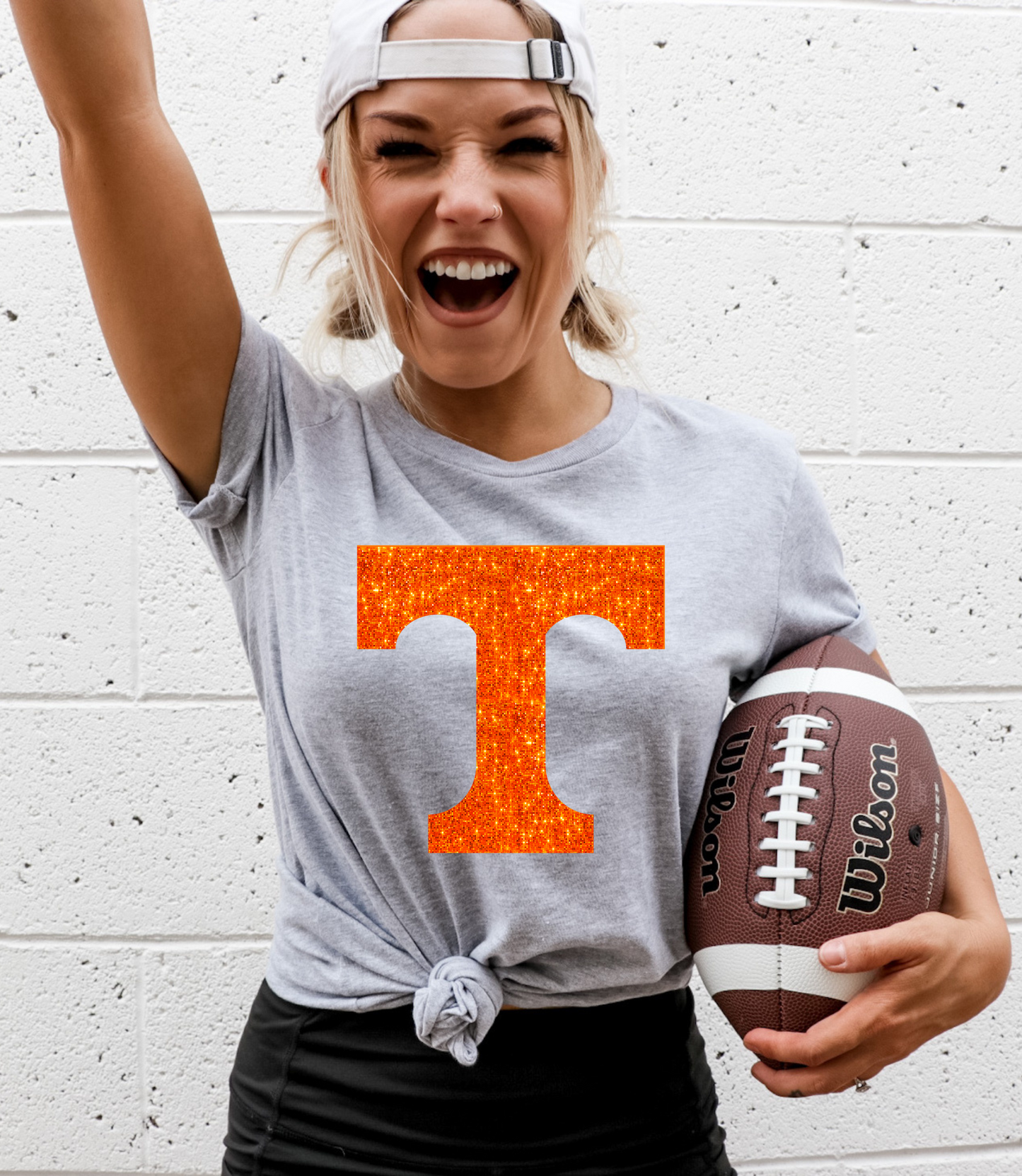 Tennessee T Glitter - DTF Print