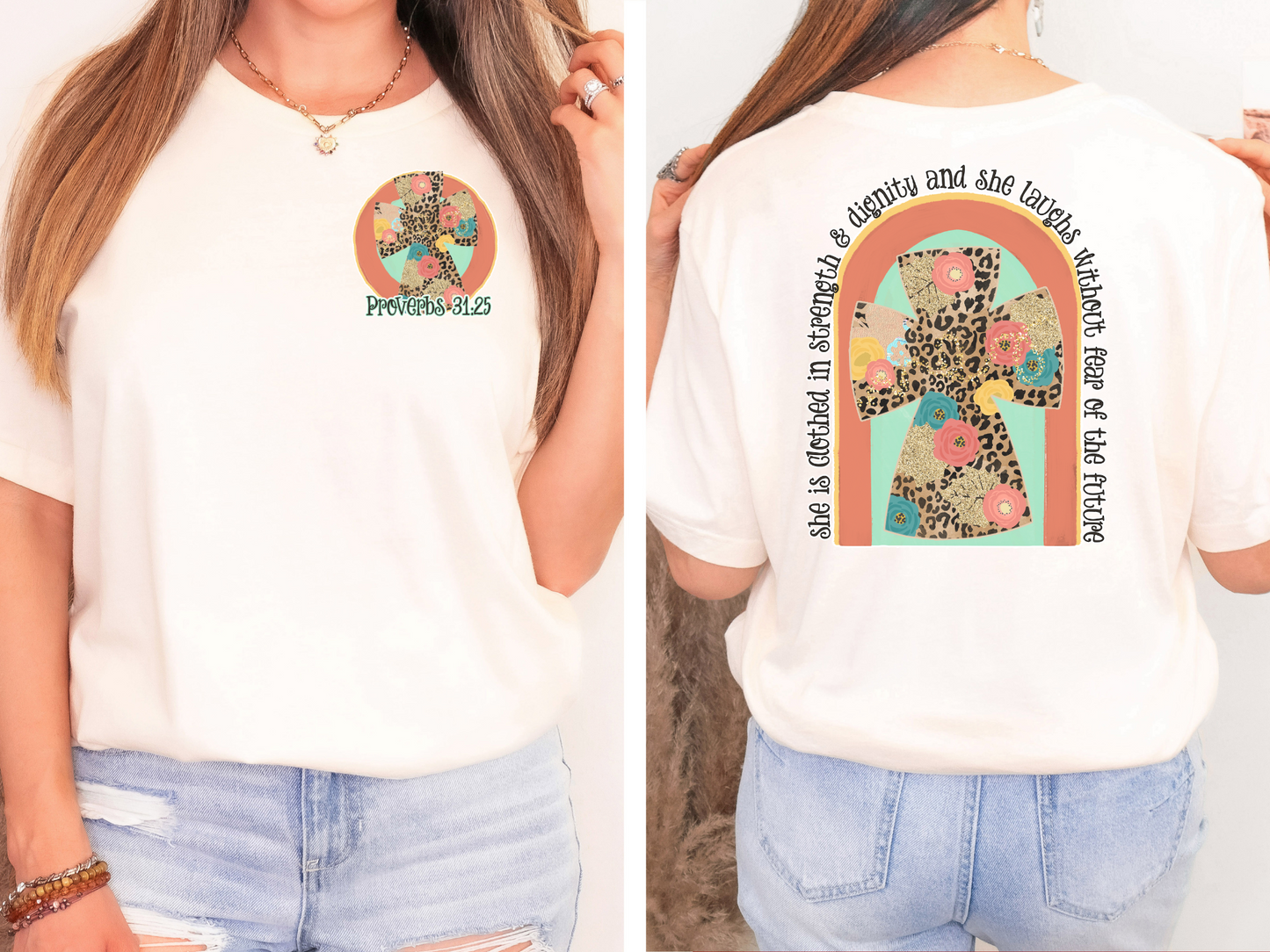 Proverbs 31:25 - front