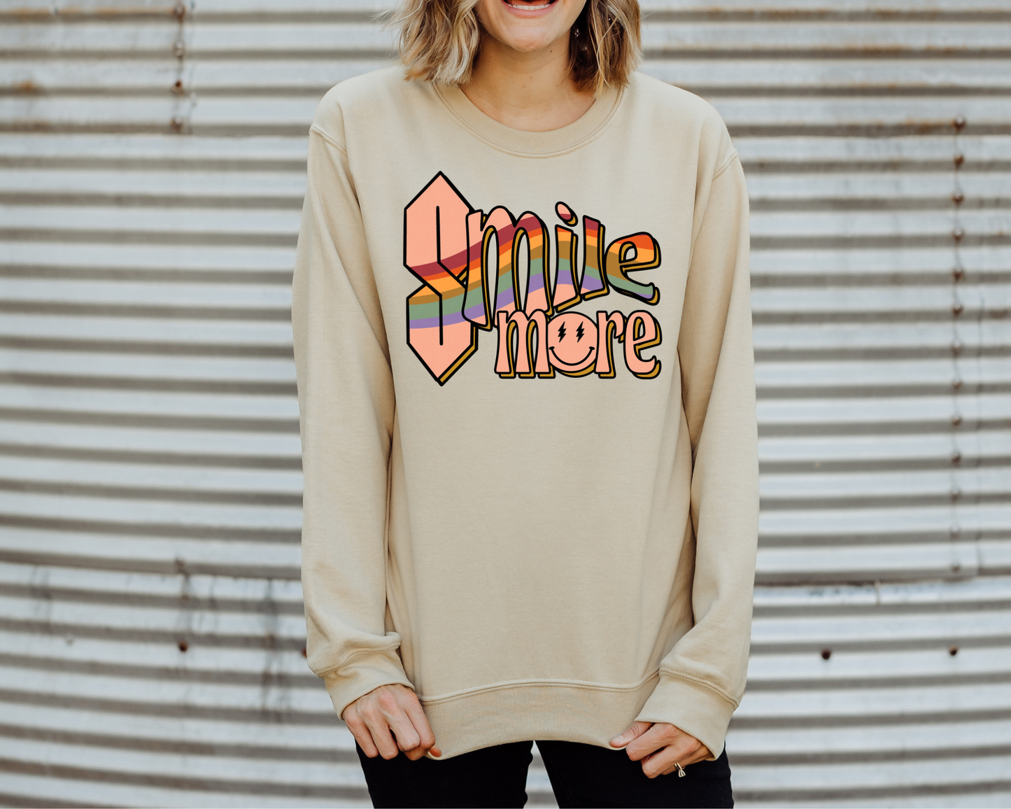 Smile more