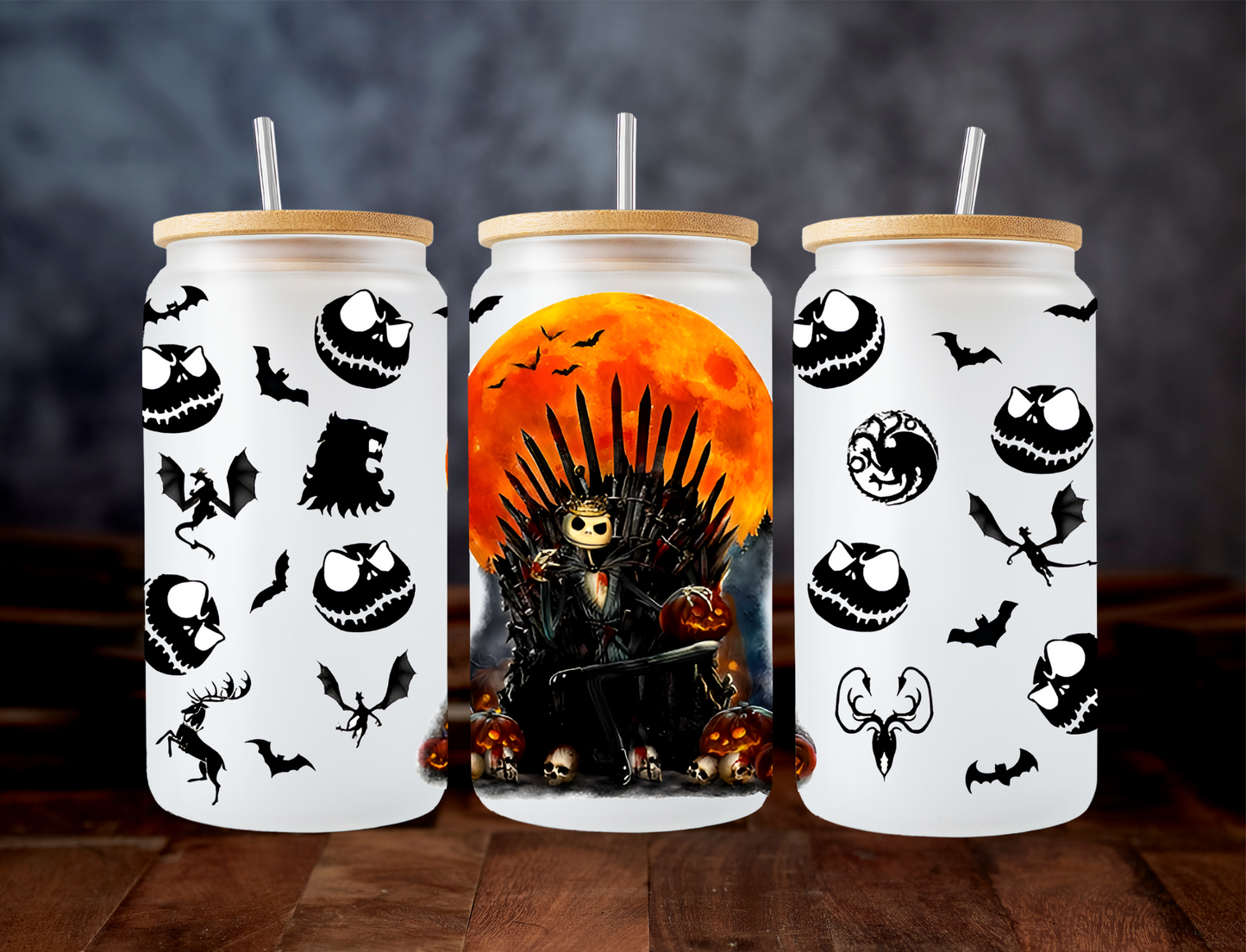 Jack Skellington/GOT Collab - UV Libby Wrap
