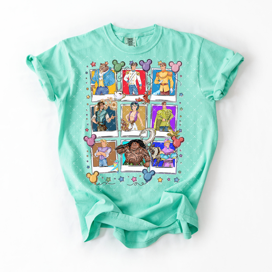 Disney Princes Polaroid