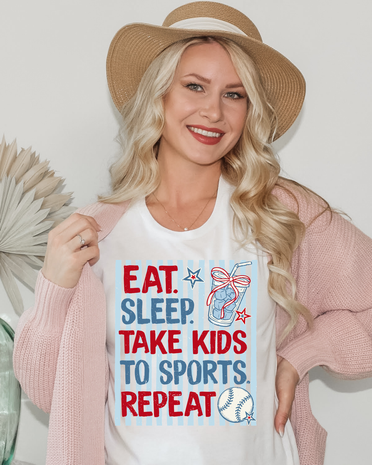 Eat Sleep Take Kids to Sports Repeat