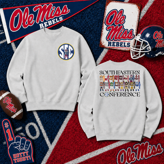 SEC Ole Miss Rebels - FRONT