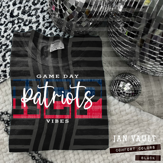 GAME DAY VIBES NEW ENGLAND PATRIOTS
