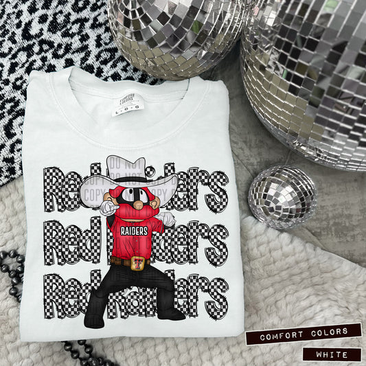 TEXAS TECH RED RAIDERS CHECKERS
